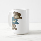 Dinosaurier Kaffeetasse (Vorderseite Links)