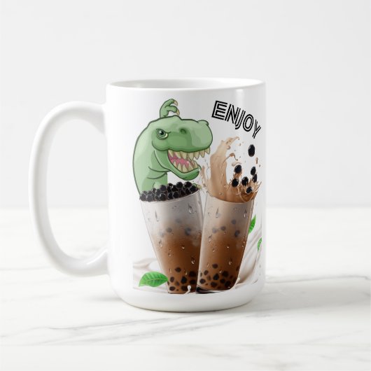Dinosaurier Kaffeetasse (Links)