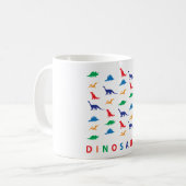 Dinosaurier Kaffeetasse (Vorderseite Links)