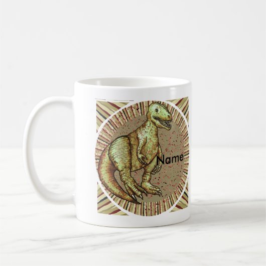 Dinosaurier Kaffeetasse (Links)