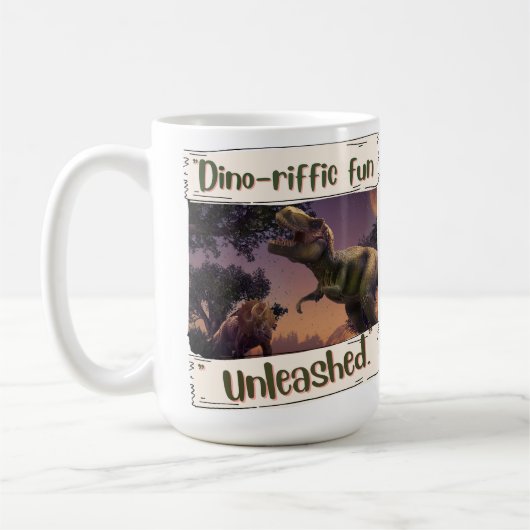 Dinosaurier Kaffeetasse (Links)