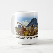 Dinosaurier Kaffeetasse (Vorderseite Links)