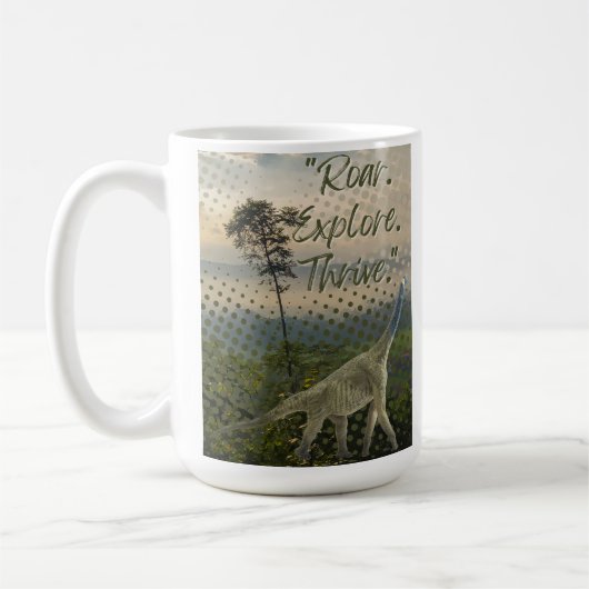 Dinosaurier Kaffeetasse (Links)