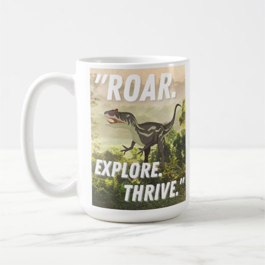 Dinosaurier Kaffeetasse (Links)