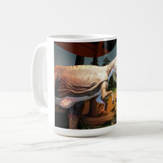 Dinosaurier Kaffeetasse (Vorderseite Links)