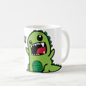 Dinosaurier Kaffeetasse (VorderseiteRechts)