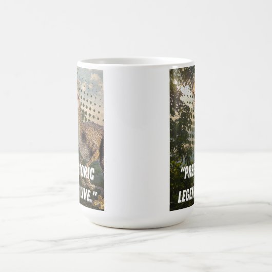 Dinosaurier Kaffeetasse (Mittel)