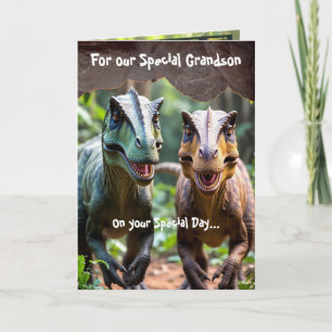 Dinosaurier Karte