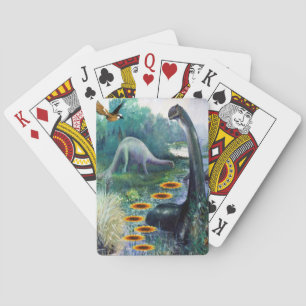 Dinosaurier Kartenspielen Spielkarten