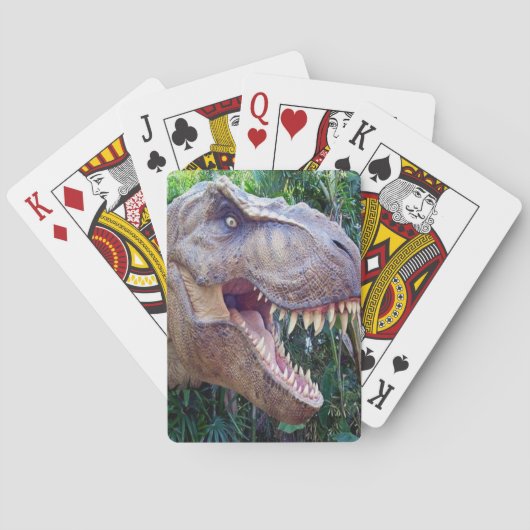 Dinosaurier Kartenspielen Spielkarten (Rückseite)