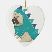 Dinosaurier Keramik Ornament (Rechts)