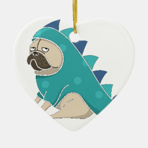 Dinosaurier Keramik Ornament