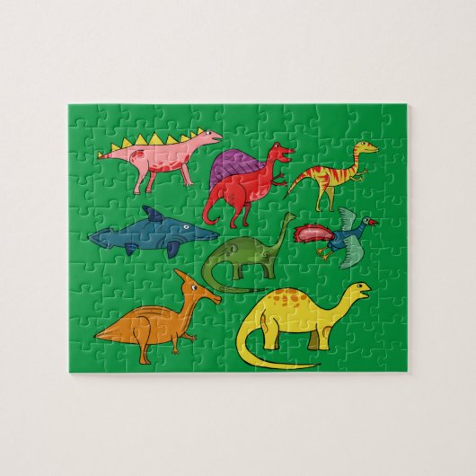 Dinosaurier Kids' Floor-Puzzle Puzzle (Horizontal)