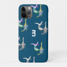 Dinosaurier-Kids-Monogramm
