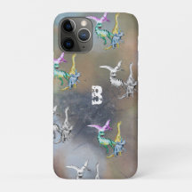 Dinosaurier-Kids-Monogramm