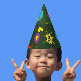 Dinosaurier kids Party Geschirr Partyhütchen