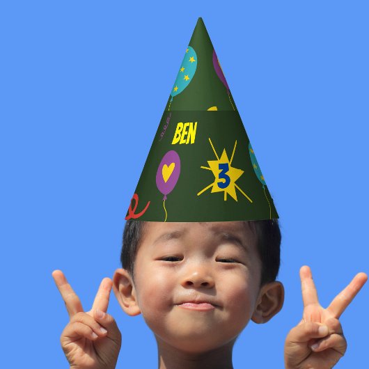 Dinosaurier kids Party Geschirr Partyhütchen