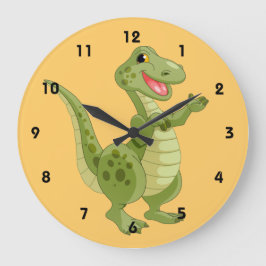 Dinosaurier Kids Wall Clock Große Wanduhr