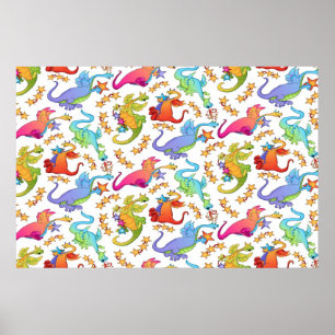Dinosaurier Kids Wall Mural Poster Baby Kinderzimm