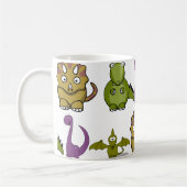 Dinosaurier-Kinder anpassen Kaffeetasse (Links)