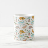 Dinosaurier Kinder Boho Dinosaurier Benutzerdefini Kaffeetasse (Mittel)