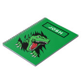 Dinosaurier Kinder Notizblock (Linke Seite)
