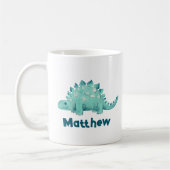Dinosaurier-Kinder Stegosaurus Kaffeetasse (Links)