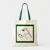 Dinosaurier-Kinder Tragetasche (Vorne)