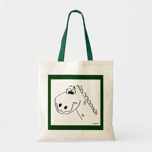 Dinosaurier-Kinder Tragetasche (Vorne)