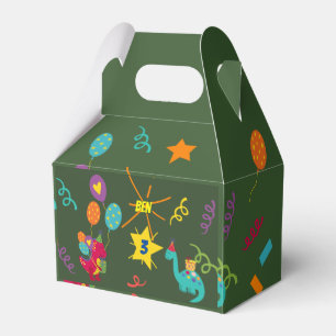 Dinosaurier-Kinderparty-Tischwäsche Geschenkschachtel