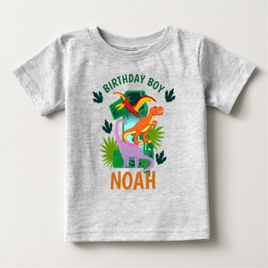 Dinosaurier - Kinderspielzeug zum ersten Mal zum G Baby T-shirt (Vorderseite)