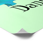 Dinosaurier Kinderzimmer 11x11 Leinwand Art - Steg Poster (Ecke)