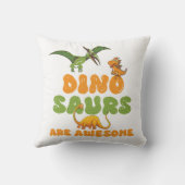 Dinosaurier Kissen (Rückseite)