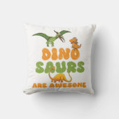 Dinosaurier Kissen (Vorderseite)