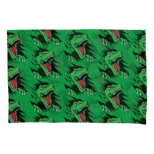 Dinosaurier Kissenbezug (Vorderseite)