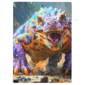 Dinosaurier Klemmbrett (Rückseite)