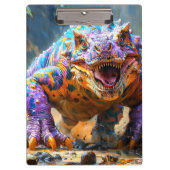 Dinosaurier Klemmbrett (Vorderseite)