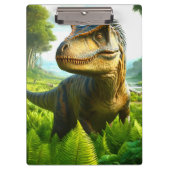 Dinosaurier Klemmbrett (Vorderseite)