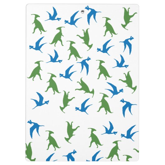 Dinosaurier Klemmbrett (Rückseite)