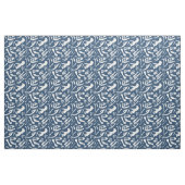 Dinosaurier-Knochen (blau) Stoff (Fat Quarter (45,7 x 55,9 cm))