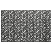 Dinosaurier-Knochen (Schwarzes) Stoff (Fat Quarter (45,7 x 55,9 cm))