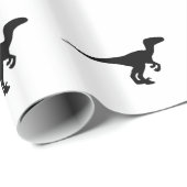 Dinosaurier-Kontur-Juraära Geschenkpapier (Rolleneckpunkt)