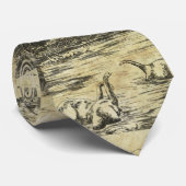 Dinosaurier Krawatte (Gerollt)