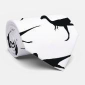 Dinosaurier Krawatte (Gerollt)