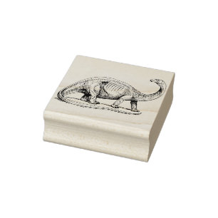Dinosaurier-Kunst-Briefmarke Gummistempel