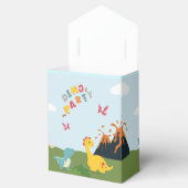 Dinosaurier Land/Dino Land Geburtstagsparty Geschenkschachtel (Geöffnet)