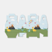 Dinosaurier Land/Dino Land mit Vulkangeburt Geschenkschachtel (Ungefaltet)