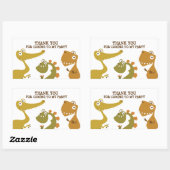 Dinosaurier Land Vielen Dank, Sticker (Blatt)