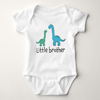 Dinosaurier Langhals Geschwister little Brother Baby Strampler