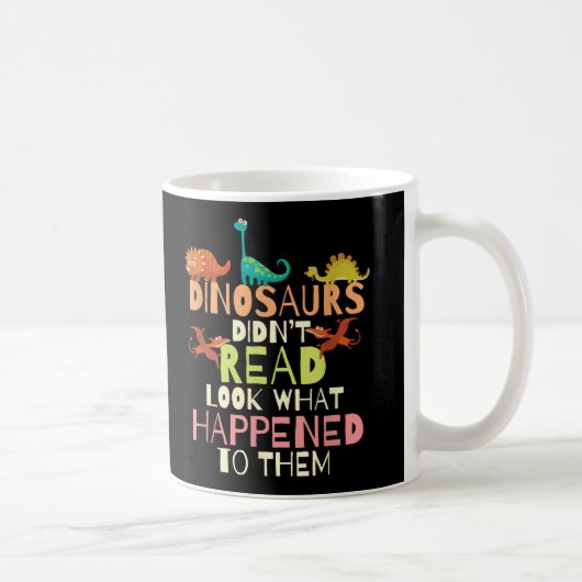Dinosaurier las nicht, was passiert ist, Lehrer Kaffeetasse (Rechts)